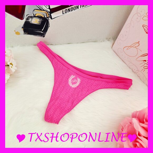 💗👙Victoria's Secret PINK Seamless High-Leg Thong Panty💗👙 - Picture 6 of 8